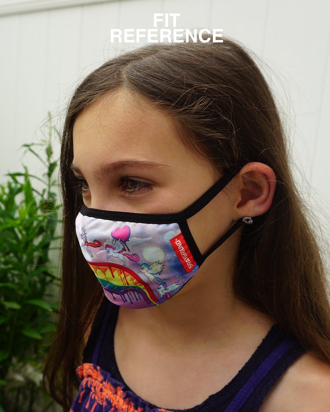 KIDS FORM FITTING MASK: CANDY SHARK - Image 4
